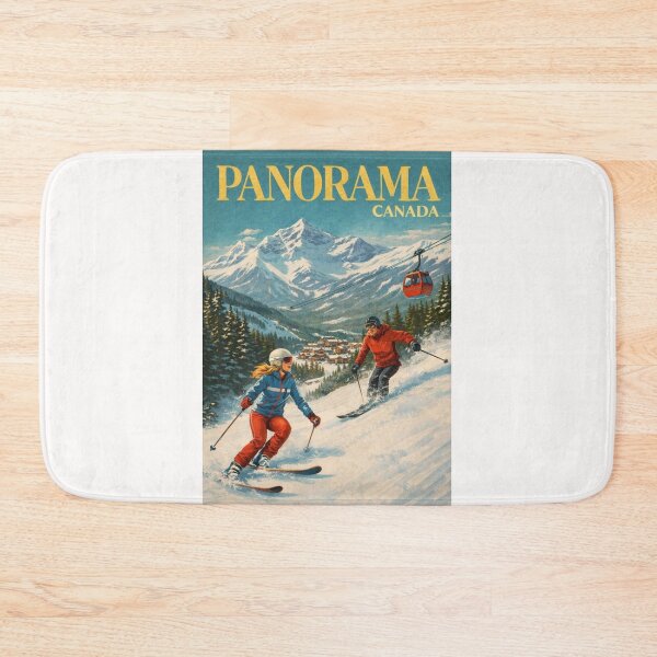 Item preview, Panorama Ski Resort British Columbia with Canadian Rockies and Columbia Valley designed and sold by Places On Earth.