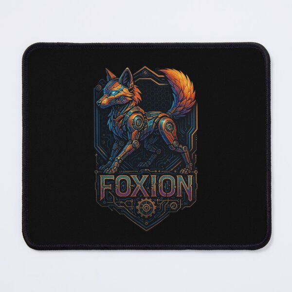 Item preview, Foxion Robotic Fox Design, Cyberpunk Robot Fox, Mech Fox, Mechanical Fox, Futuristic AI Animal, Sci-Fi Tech Animal Design designed and sold by Typologystudios.