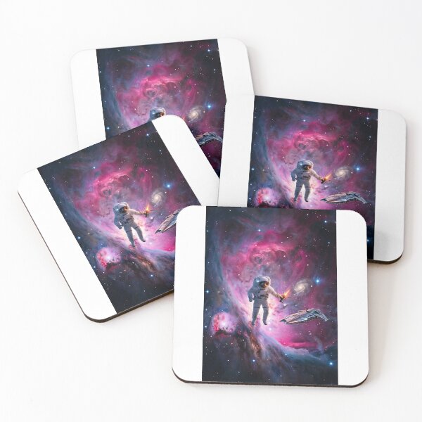 Item preview, Spaceman travelling the universe  designed and sold by carlsmart1.