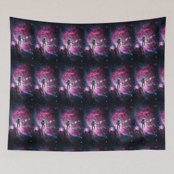 Item preview, Spaceman travelling the universe  designed and sold by carlsmart1.