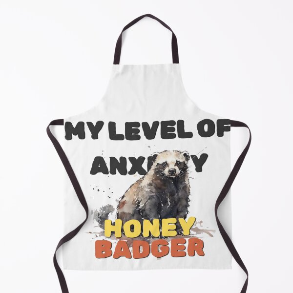 Item preview, The Anxiety Badger designed and sold by TQPProject.