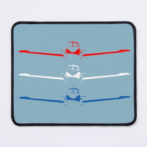 Item preview, Jet Provost classic British jet trainer aircraft red-white-blue designed and sold by soitwouldseem.
