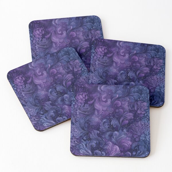 Item preview, Mystic Purple Nebula Swirl Pattern designed and sold by Siriusvibes.