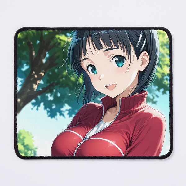 Item preview, Kirigaya Suguha Sword Art Online Bright Red Jacket Portrait designed and sold by riadjamai.