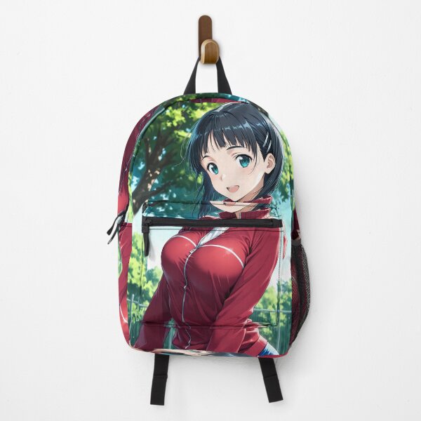Item preview, Kirigaya Suguha Sword Art Online Bright Red Jacket Portrait designed and sold by riadjamai.