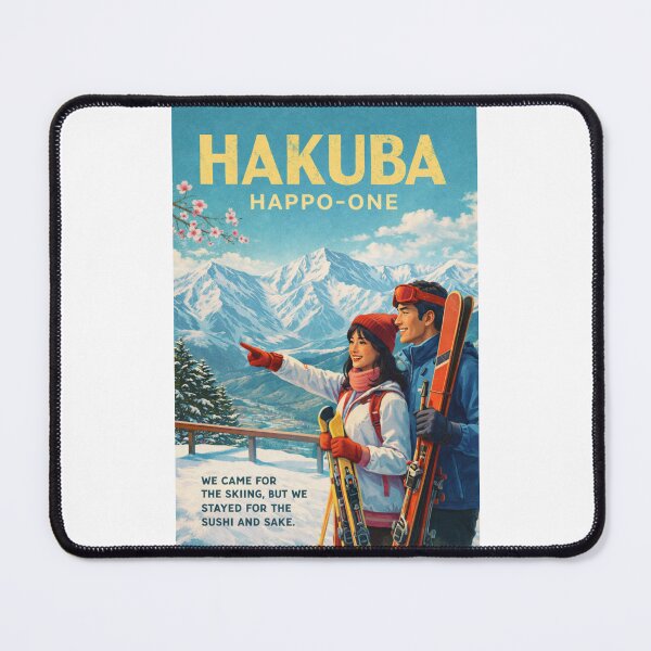 Item preview, Hakuba Happo-One Ski Slopes with Japanese Alps and Hakuba Valley Views designed and sold by Places On Earth.
