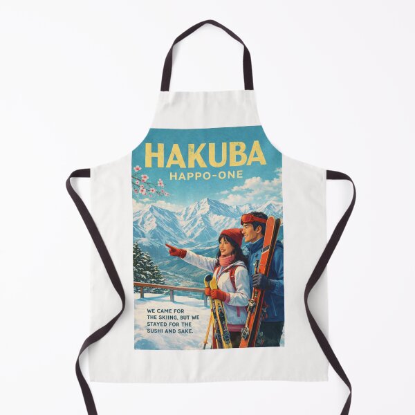 Item preview, Hakuba Happo-One Ski Slopes with Japanese Alps and Hakuba Valley Views designed and sold by Places On Earth.