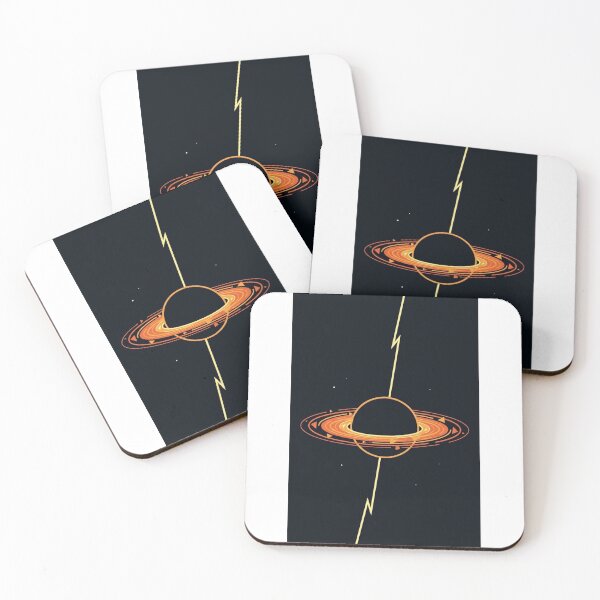 Item preview, Planet with lightning bolt on a black backdrop  designed and sold by carlsmart1.