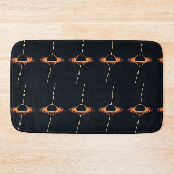 Item preview, Planet with lightning bolt on a black backdrop  designed and sold by carlsmart1.