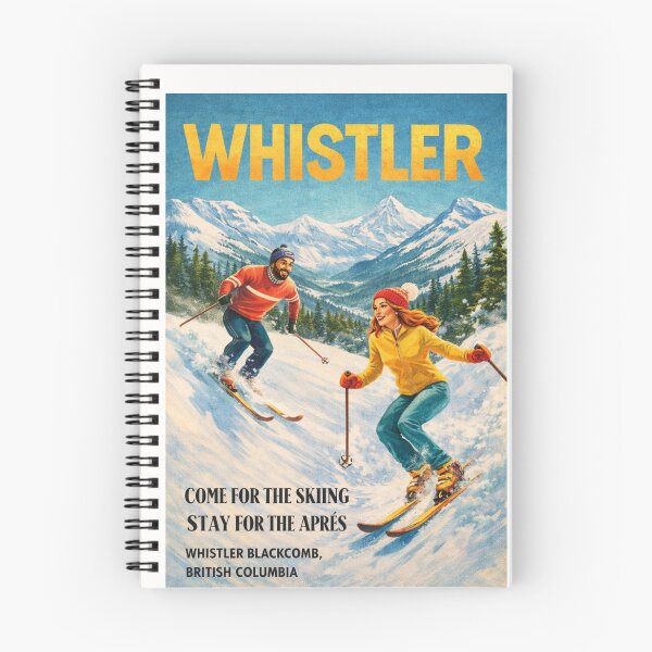 Item preview, Whistler Blackcomb Ski Slopes with Coast Mountains and Alpine Terrain designed and sold by Places On Earth.