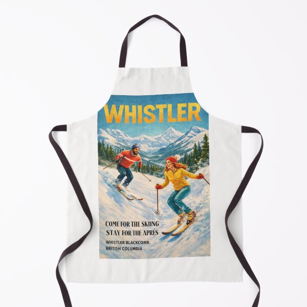 Item preview, Whistler Blackcomb Ski Slopes with Coast Mountains and Alpine Terrain designed and sold by Places On Earth.