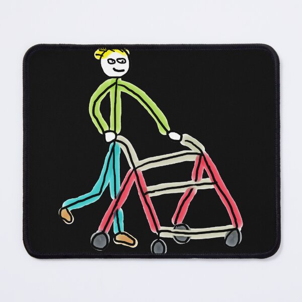 Item preview, Rollator Stickman designed and sold by Mark-Ewbie.