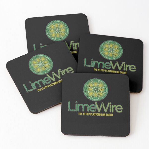 Item preview, LimeWire P2P Logo 2000 Vintage designed and sold by archiwyzardArt.