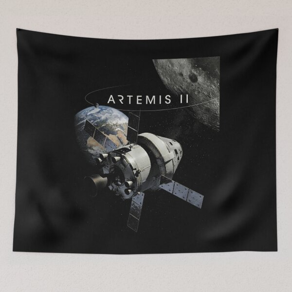 Item preview, Artemis 2 2026 Rocket Launch Mission to The Moon  designed and sold by WSTRap.