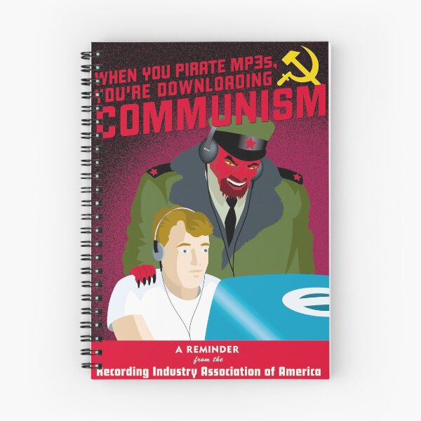 Item preview, when you pirate MP3s, you're dowloading COMMUNISM designed and sold by Dipardiou.