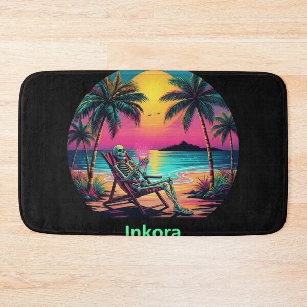 Item preview, Vibrant Retro Sunset Art Featuring Tropical Palm Trees designed and sold by Fit On.