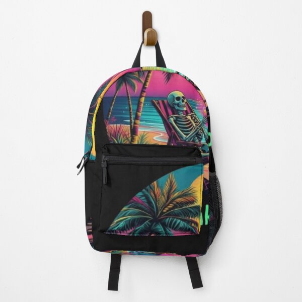 Item preview, Vibrant Retro Sunset Art Featuring Tropical Palm Trees designed and sold by Fit On.