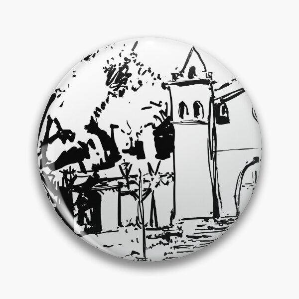 Item preview, St. Anthony Church designed and sold by MU Ink.