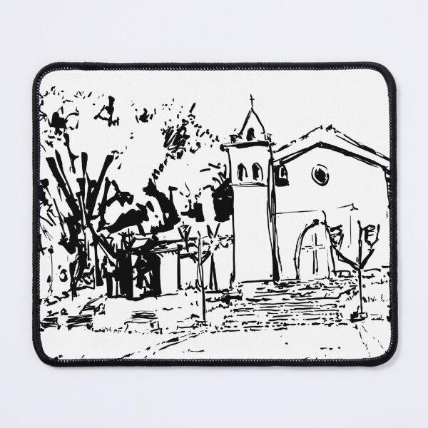 Item preview, St. Anthony Church designed and sold by MU Ink.