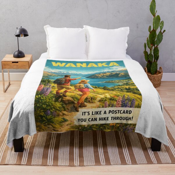 Item preview,  Wanaka Lake View with Roys Peak Track and Southern Alps New Zealand designed and sold by Aryabek.