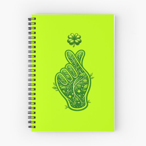 Item preview, Nature’s Luck — Leaf Veined Hand & Clover designed and sold by thesmilngnature.