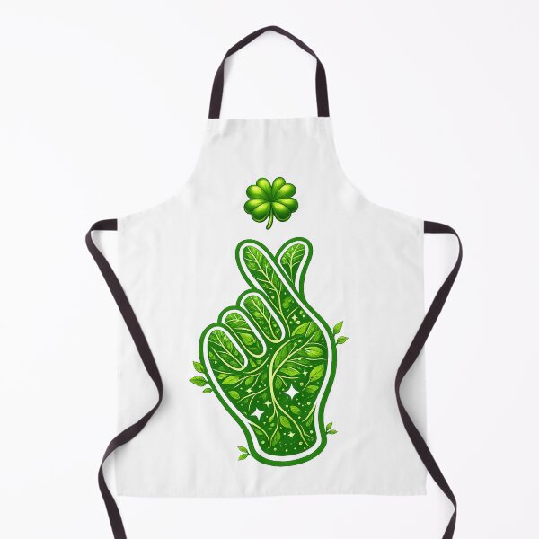 Item preview, Nature’s Luck — Leaf Veined Hand & Clover designed and sold by thesmilngnature.