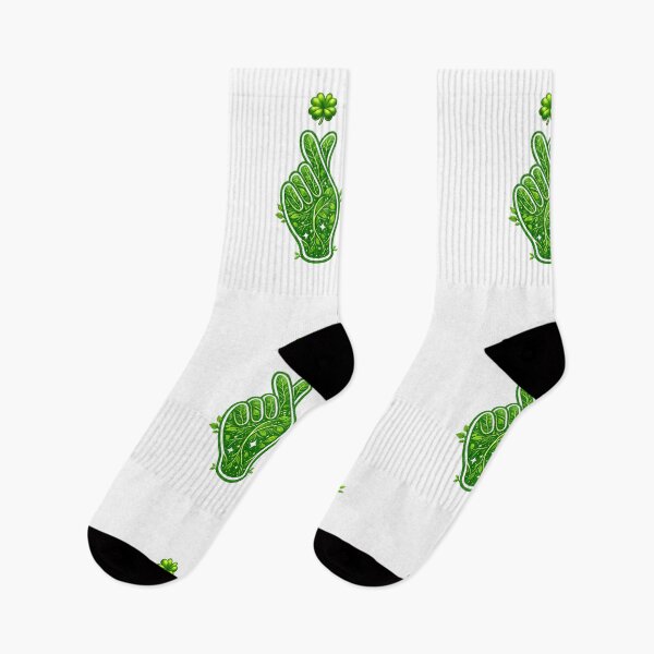 Item preview, Nature’s Luck — Leaf Veined Hand & Clover designed and sold by thesmilngnature.