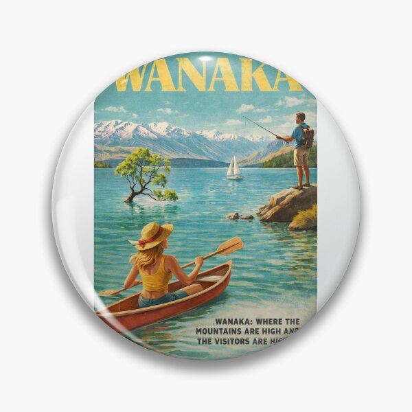 Item preview, Lake Wanaka Tree with Southern Alps and Mount Aspiring New Zealand designed and sold by Aryabek.