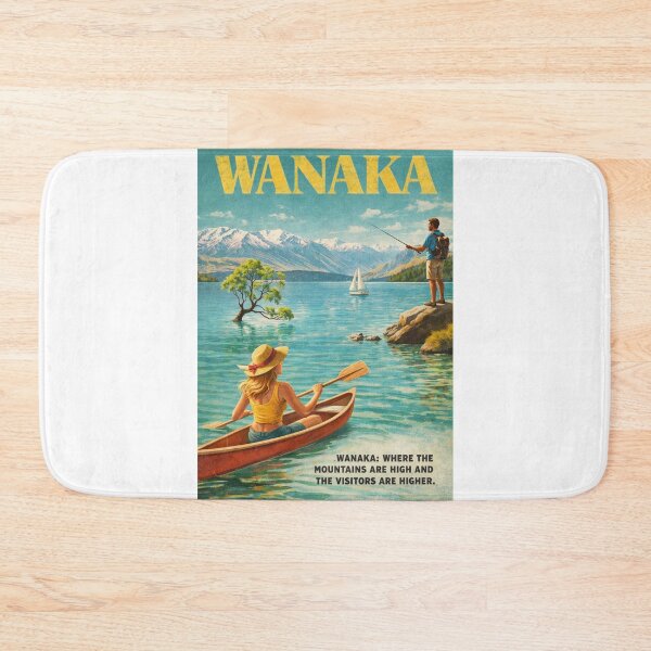 Item preview, Lake Wanaka Tree with Southern Alps and Mount Aspiring New Zealand designed and sold by Aryabek.
