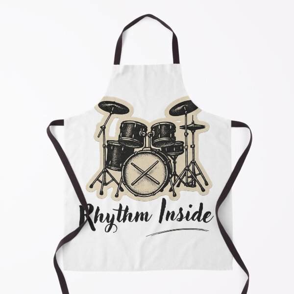 Item preview, Rhythm Inside Drum Set Music Aesthetic Vintage Drummer Minimal Design designed and sold by TheNexoraLab.