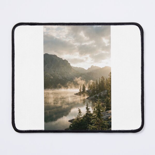 Item preview, Misty lake on a beautiful morning designed and sold by carlsmart1.