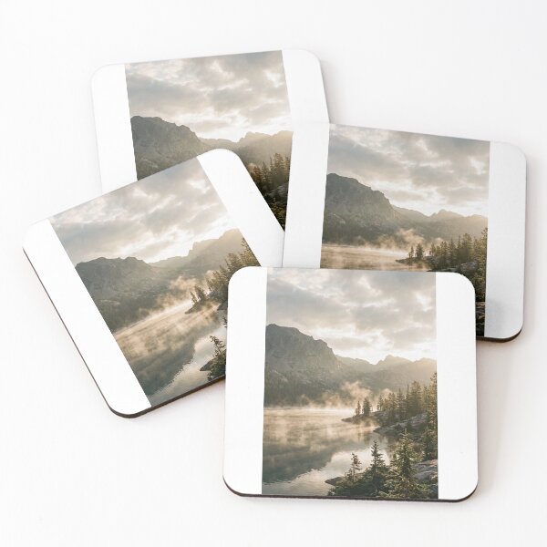 Item preview, Misty lake on a beautiful morning designed and sold by carlsmart1.