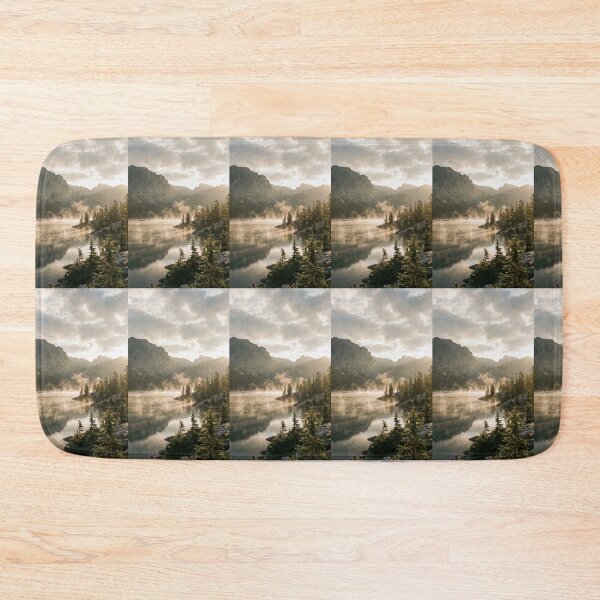 Item preview, Misty lake on a beautiful morning designed and sold by carlsmart1.