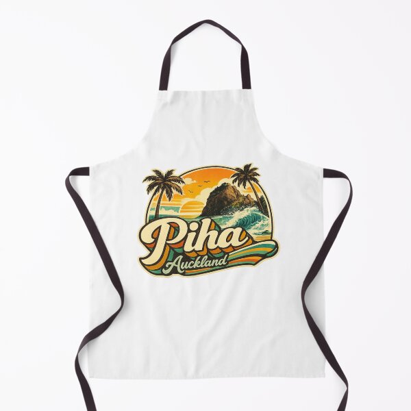 Item preview, Piha Beach Auckland with Lion Rock and Tasman Sea Coastline designed and sold by Aryabek.