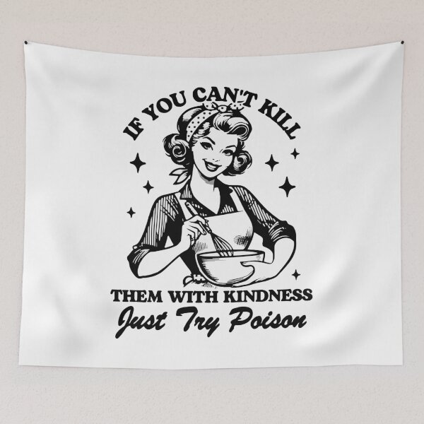 Item preview, Vintage style pin-up killer housewife | budflux.com designed and sold by Budflux.