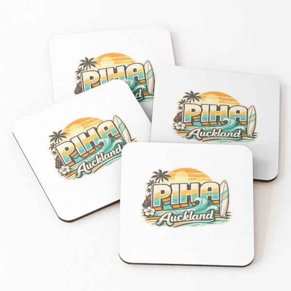 Item preview, Piha Auckland Surf Coast with Lion Rock and Waitakere Ranges designed and sold by Aryabek.