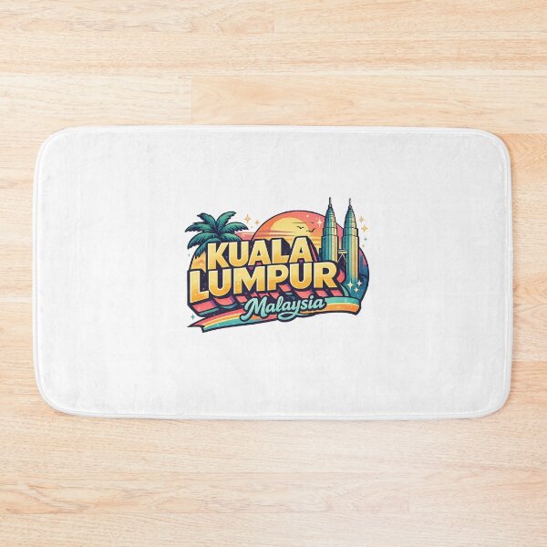 Item preview, Kuala Lumpur Skyline with Petronas Towers and Kuala Lumpur City Centre designed and sold by Aryabek.