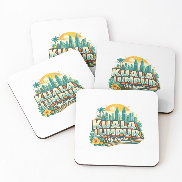 Item preview, Kuala Lumpur Malaysia Cityscape with Petronas Towers and KL Tower designed and sold by Aryabek.