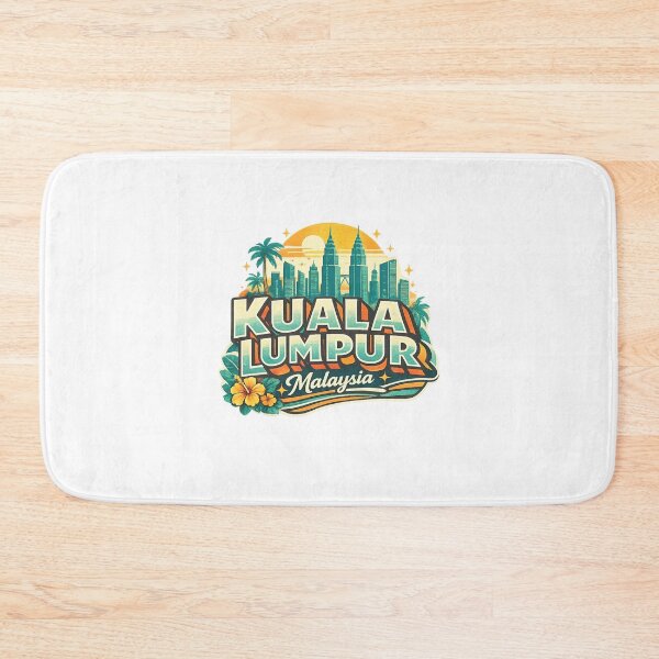 Item preview, Kuala Lumpur Malaysia Cityscape with Petronas Towers and KL Tower designed and sold by Aryabek.