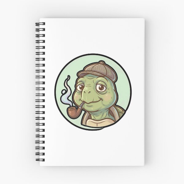 Item preview, Cute Old Turtle Mascot – Funny Relaxed Cartoon Character Sticker designed and sold by Dospart.