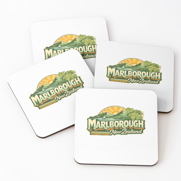 Item preview, Marlborough Wine Region with Marlborough Sounds and Wairau Valley New Zealand designed and sold by Aryabek.
