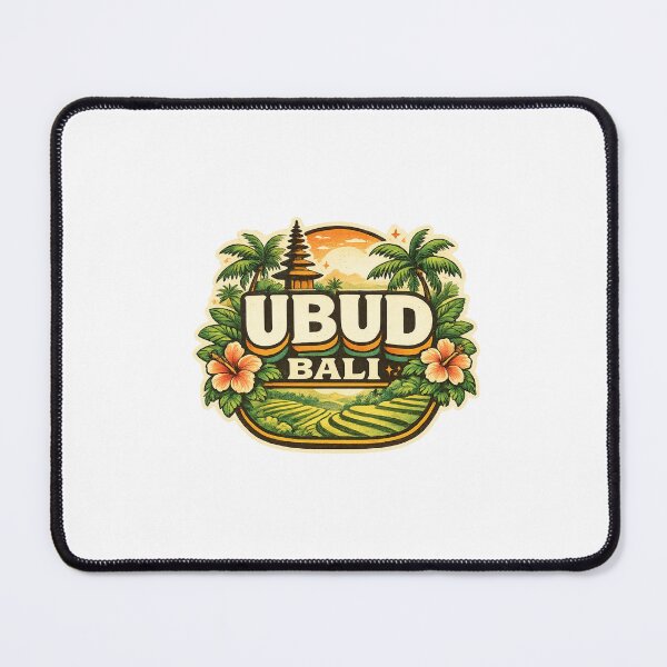Item preview, Ubud Bali with Tegalalang Rice Terraces and Ubud Palace Indonesia designed and sold by Aryabek.
