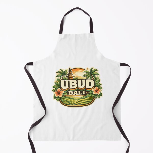 Item preview, Ubud Bali with Tegalalang Rice Terraces and Ubud Palace Indonesia designed and sold by Aryabek.
