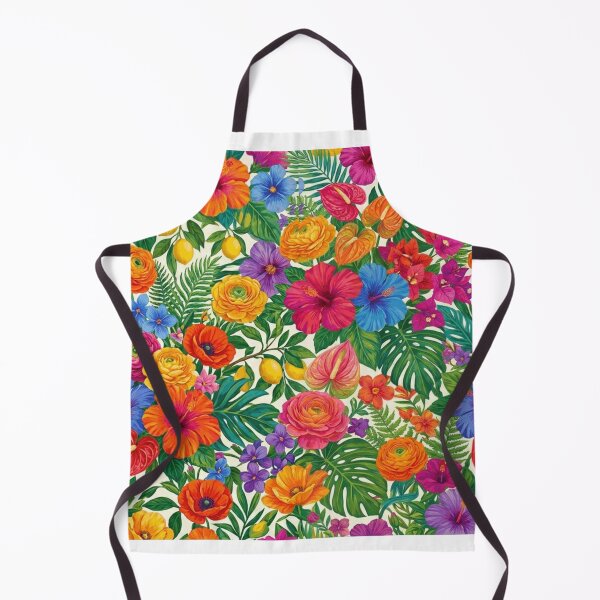 Item preview, Vibrant Tropical Floral Seamless Pattern designed and sold by BounoWorld.