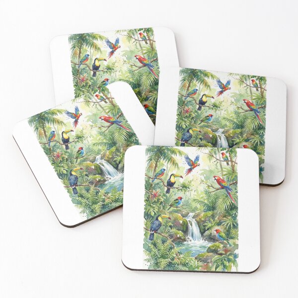Item preview, Birds settling down in their forest home designed and sold by carlsmart1.