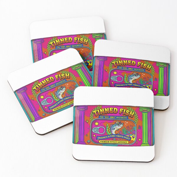 Item preview, Retro Sardine Tin - 90s Kitsch Food Art designed and sold by Clintora.
