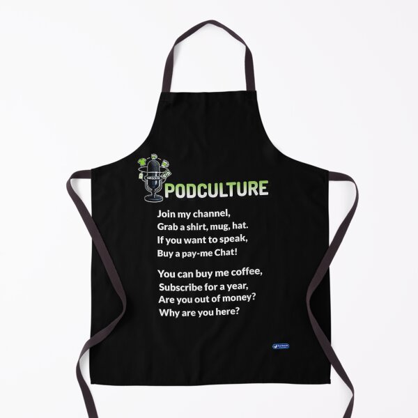 Item preview, PodCulture Funny Content Creator Satire Podcast Merch Pay Me Super Chat Design designed and sold by NgumohaLanke.
