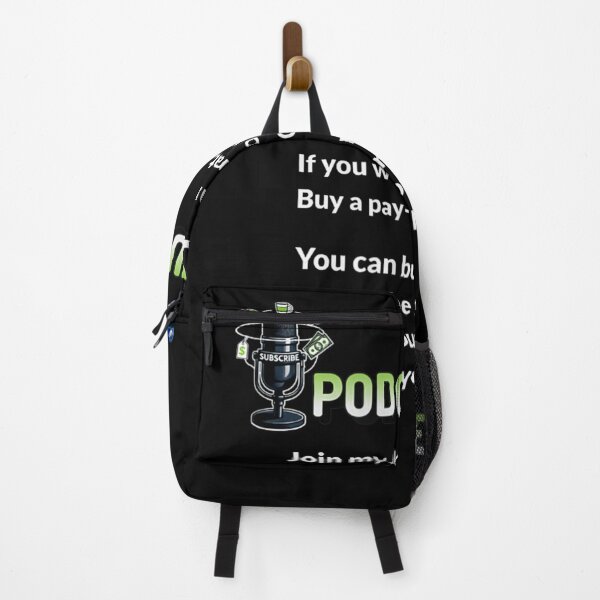 Item preview, PodCulture Funny Content Creator Satire Podcast Merch Pay Me Super Chat Design designed and sold by NgumohaLanke.