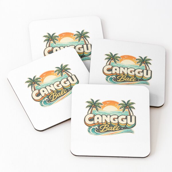 Item preview, Canggu Bali Surf Coast with Echo Beach and Tanah Lot Temple designed and sold by Aryabek.