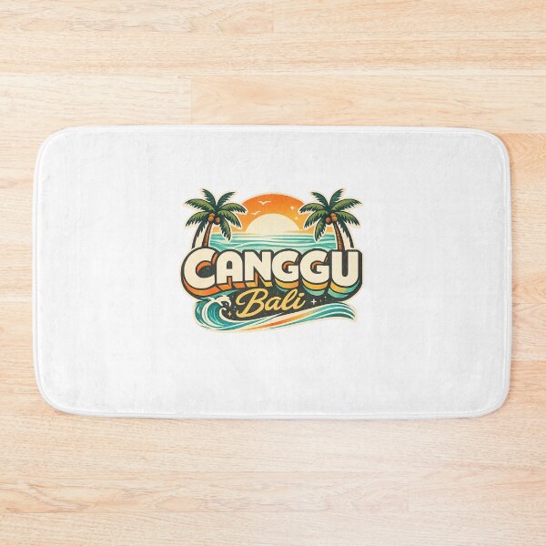 Item preview, Canggu Bali Surf Coast with Echo Beach and Tanah Lot Temple designed and sold by Aryabek.